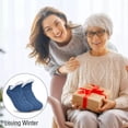 thumbnail image 6 of Unisex Fluffy Fuzzy Warm Slipper Socks for Men Women, Thick Fleece Lined Non-Slip Socks Indoor Floor, 6 of 6