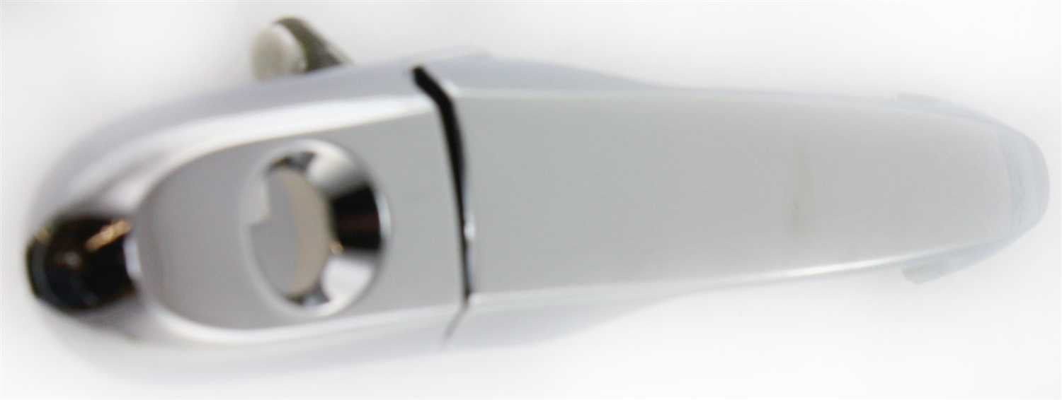 Replacement RBC462105 Exterior Door Handle Compatible with 2005-2010 Chevrolet Cobalt 2006-2011 Buick Lucerne Chrome