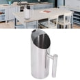 thumbnail image 2 of Bouilloire en Acier Inoxydable, 1L / 33.8oz Design Épuré Bouilloire à Bec Oblique Multifonctionnelle avec Poignée Ergonomique pour Hôtel pour Maison, 2 of 9