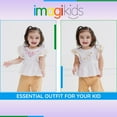 thumbnail image 3 of Disney Winnie the Pooh Piglet Peplum Tank Top and Cotton Gauze Pants Outfit Set Infant to Big Kid, 3 of 5