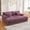 Wine Red, variant on PureDashio 82" Oversized Double Chaise Lounge Sofa, Plush Faux Rabbit Fur with Cup Holders & USB Ports, 48" Deep Seat for Living Room Bedroom,Sage Green