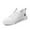 Blanc, variante sur Cyiecw Chaussures Rehaussantes Invisibles pour Hommes, Espadrilles en Cuir Décontractées et Tendance - 2,36 Pouces Plus Hautes