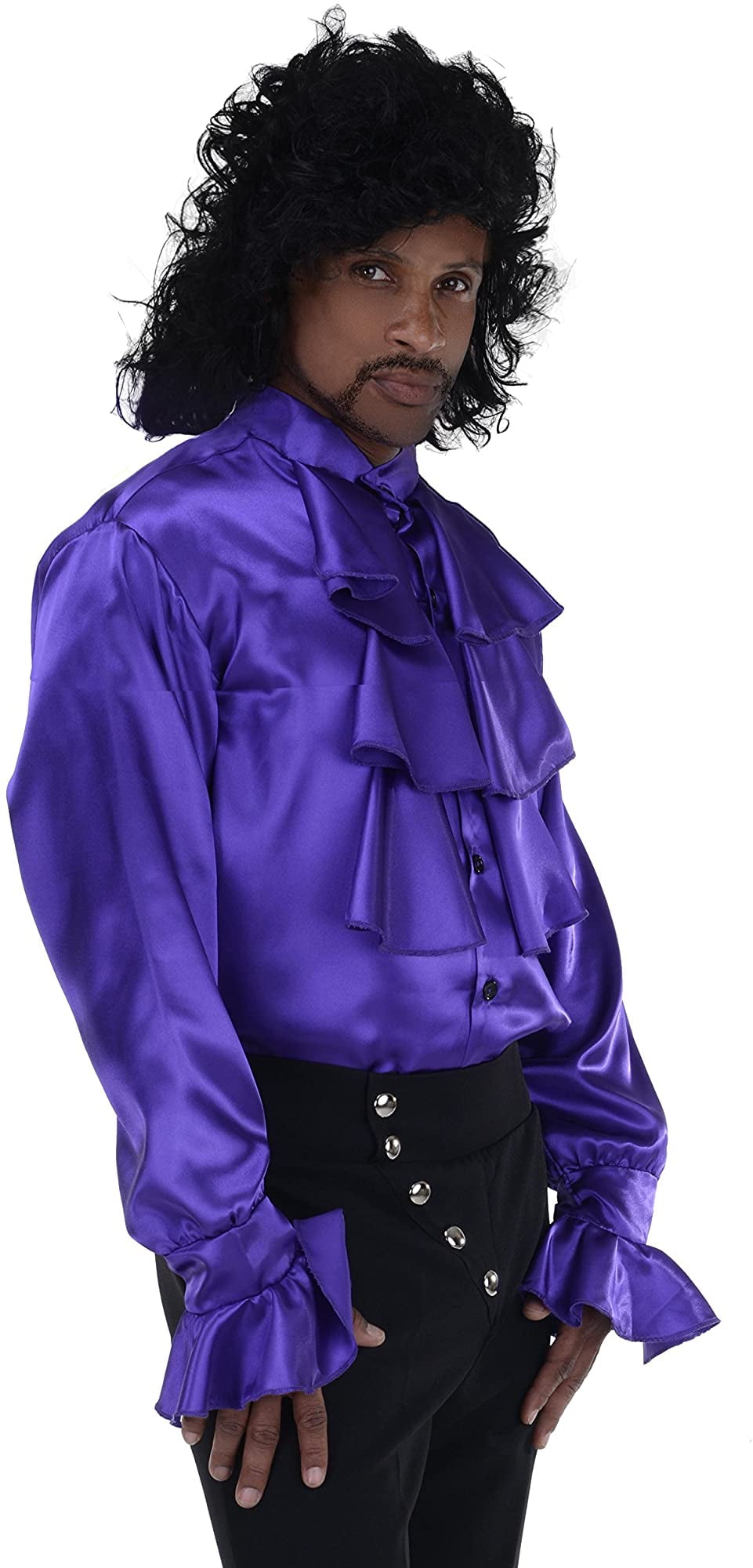 prince purple rain ruffle shirt
