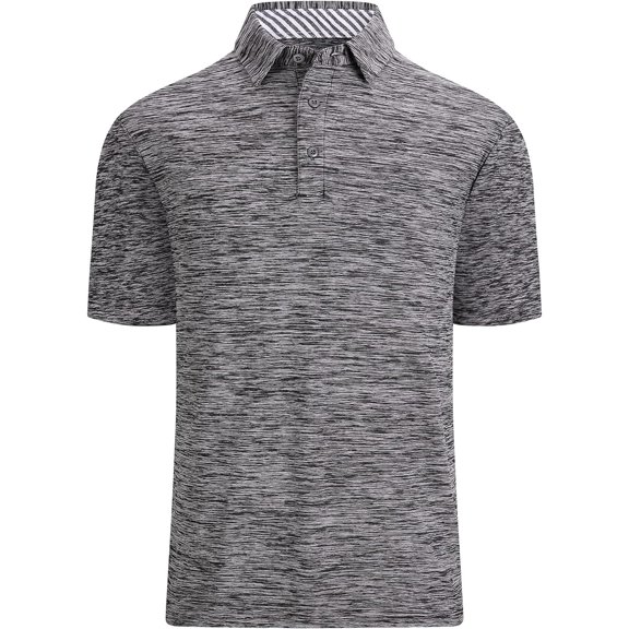 Mens Golf Shirt Moisture Wicking Quick-dry Short Sleeve Casual Polo Shirts for Men