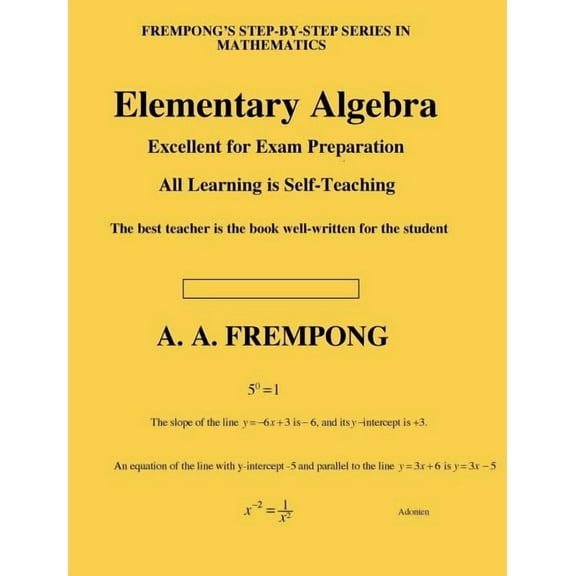 Elementary Algebra
