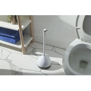 Clorox Hideaway Toilet Plunger with Caddy, White, 19.5in