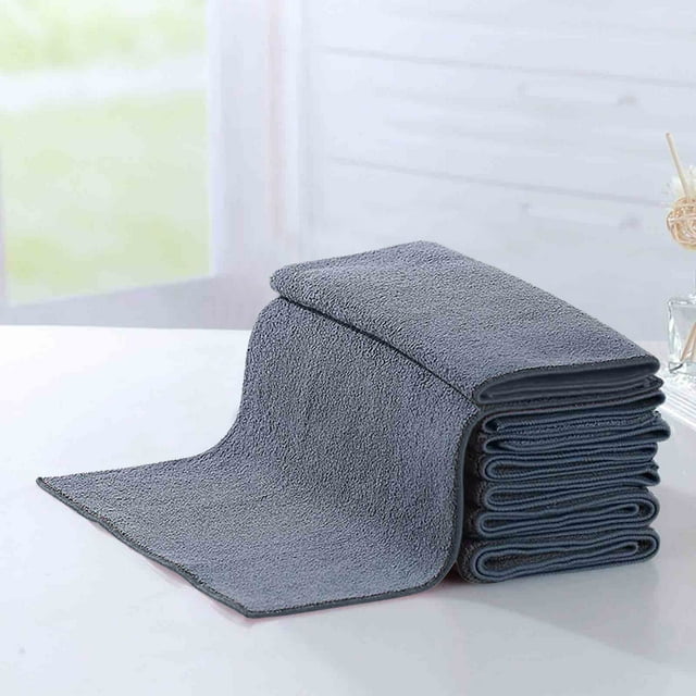 CAITS Microfiber Car Towel | 11.8" Pro Detailing Cloth (Scratch-Free, 7X Absorption, Edgeless Design)