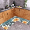 thumbnail image 3 of Boho Floral Kitchen Rugs and Mats Non Skid for Floor Anti Fatigue Kitchen Mat Kitchen Decor, 3 of 6