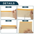 thumbnail image 7 of Unique Bargains Pre-Taped Masking Paper Automotive Paint Masking Paper 1 Pcs Kraft Paper Brown Orange,49.21 Ft x 21.65", 7 of 7
