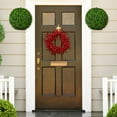 thumbnail image 4 of Costway 2 PCS 15.7'' Artificial Boxwood Topiary Balls UV Protected Indoor Outdoor, 4 of 10
