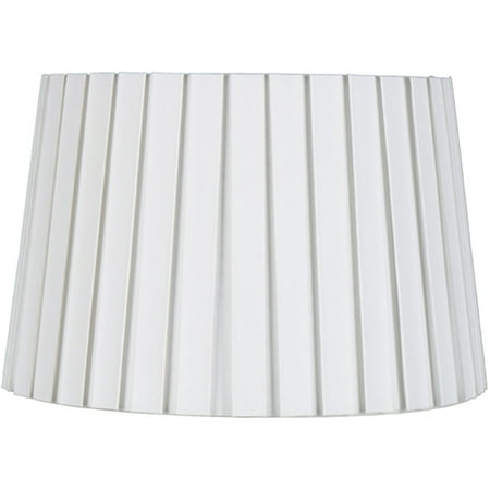 - Better Homes & Gardens Tapered Drum Shade, White Box Pleat