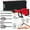 2200W 6 Pieces, variant on Demolition Jack Hammer - Max 1700W Electric Heavy Duty, Concrete Breaker, 4pcs Pieces Bit, Chipping W/Case, Gloves, Red