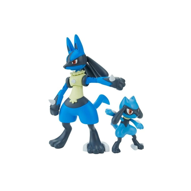 Bandai Hobby Gunpla Model Kit: Pokemon - Riolu y Lucario Bandai Bandai