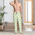 thumbnail image 5 of Mens Pajama Pants - Soft Sleep & Lounge Pants for Men, Frogs and Dragonflies Cuteness Casual PJ Bottoms Pants with Pockets, 5 of 5