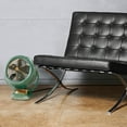 thumbnail image 3 of Vornado VFAN Vintage Air Circulator Fan, 3 Speeds, Metal Construction, Adjustable Airflow, Green, 3 of 5