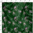 thumbnail image 3 of Soimoi Green Fabric - By the Yard - 42 Inch Wide - Rose Floral Pattern Textile - Romantic and Delicate Designs for Stylish Projects Printed Fabric, 3 of 6