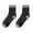 Dark Gray, variant on Opvise Mens Socks 1 Pair Mid Calf Socks Contrast Color Moisture Wicking Thickened Stretchy Terry Coldproof Soft Autumn Winter Men Sports Socks Daily Wear Green