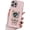 Pink, variant on Compatible with iPhone Case,Cute Astronauts Glitter Sparkle Bling Liquid Quicksand Electroplated Holder Kickstand Stand Shockproof Cover Phone Case (Black,iPhone 14 Pro Max)