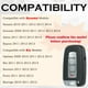 thumbnail image 2 of Key Fob Replacement Fits for Hyundai Sonata Genesis 2010 2011 2012 2013 2014 Azera Equus Kia Optima 2009-2013 Ria Sorento Forte Borrego Smart Keyless Entry Remote Control SY5HMFNA04, 2 of 9