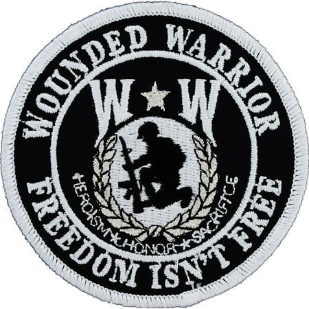 - Wounded Warrior Shield Round Patch