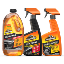 Armor All Car Wash, Wax, and Shine Kit, 3-Piece Bundle
