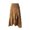 Brown, variant on Jane Wardrobe Suede Ruffle Asymmetrical Midi Skirt Women High Waist Slim Fit Fall Layering Pencil Bottom 1PC S-M-L-XL Plus Size Friendly