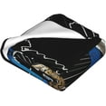 thumbnail image 4 of Jey USO Wrestler Throw Blanket Beautiful Air Conditioner Blanket Blankets for All Seasons Cozy Blankets for Hotel for Camping, 4 of 8