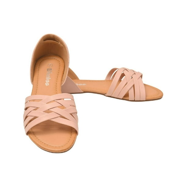 flat sandals with criss cross straps