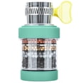 thumbnail image 2 of Adaptador de purificador de grifo Accesorio de filtro de boquilla para grifos duraderos, filtro de agua para fregadero, baño, baño, hogar Magideal Adaptador de purificador de grifo, 2 of 7