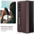 thumbnail image 5 of for Samsung Galaxy Z Fold 5 Case with Privacy Screen Protector, Built-in Convenient Adjustable Kickstand &  Hinge Protection All-Inclusive Protective Case for Galaxy Z Fold 5 Wine Red, 5 of 13