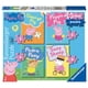 thumbnail image 1 of Juego de rompecabezas Ravensburger Peppa Pig, 4 rompecabezas gruesos, 16,5 x 11,5 cm, 1 of 9