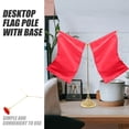 thumbnail image 3 of Raindrops Flag Mount Base Flagpole Iron Golden 1Set for Club Use Display Flag, 3 of 8