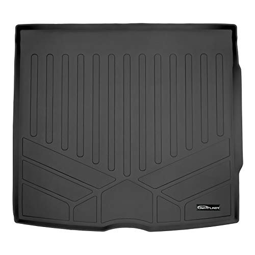 MAXLINER All Weather Custom Cargo Liner Trunk Floor Mat Black Compatible with 2019-2021 Mercedes-Benz GLE-Class 5 Passenger