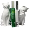 thumbnail image 1 of DanyaB NY8022W Ensemble Serre-Livres pour Chat - Blanc, 1 of 1