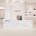 thumbnail image 4 of Counter Banco Reception Desk Cabinet Restaurant Information Supermarket Reception Desk Modern Advisory Escritorio Bar Furniture My Lux Decor Round, 4 of 7