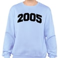 thumbnail image 2 of 2005 College Style Sweatshirt Unisex 3X-Large Light Blue, 2 of 5