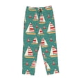 thumbnail image 6 of Fotbe Yachts And Buoys Women's Pajama Pants,Sleepwear Pants,Pj Bottoms Drawstring And Pockets-XX-Large, 6 of 7