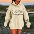 thumbnail image 4 of You Are Stronger Than The Storm Hoodies for Women Mental Health Matters Inspirational Positive Hooded Sweatshirt, 4 of 6