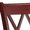 Antique Berry, variant on Weston Home Sheena Double X Back Bar Height Wood Swivel Stool, Multiple Colors