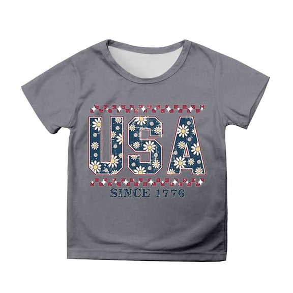 MAIHAN America 250 Shirt July 4th 250th Birthday T-Shirt Comfortable Daily Wear Tees and Shirts 1776-2026 Independence Day Tee Tops for Girls Trendy Summer