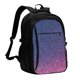 thumbnail image 1 of Easygdp Violet Glitter Mochila para Laptop de Viaje con Puerto USB, Mochila para Laptop con Puerto de Carga USB para Mujeres y Hombres, 1 of 7