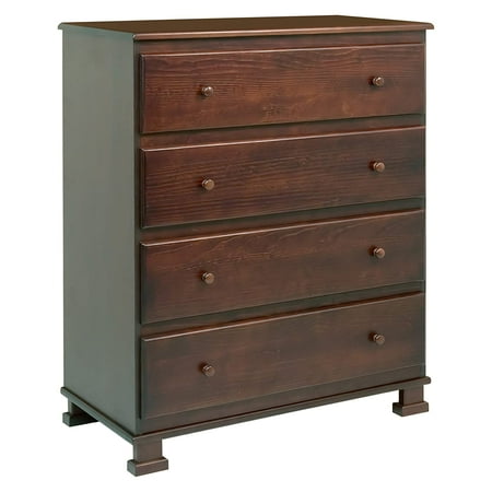 Parker 4 Drawer Dresser - Coffee