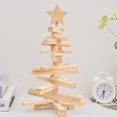 thumbnail image 3 of Adornos de madera Pomoko para árbol de Navidad, 3 of 5