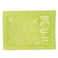thumbnail image 1 of Sywqhk Alfombrilla para hornear masa rodante, almohadilla para hacer pasteles de pizza de silicona (verde 45x60cm) Sywqhk Para estrenar, 1 of 8