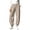 *Khaki, variant on ClodeEU Women's Polka Dot Print Drawstring High Waist Jogger Pants,Casual Tapered Ankle Sweatpants with Pockets ,Women's Plus L
