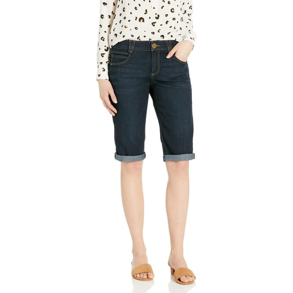 Democracy Bermuda pour Femmes Ab Solution 13 Pouces, Indigo, 10