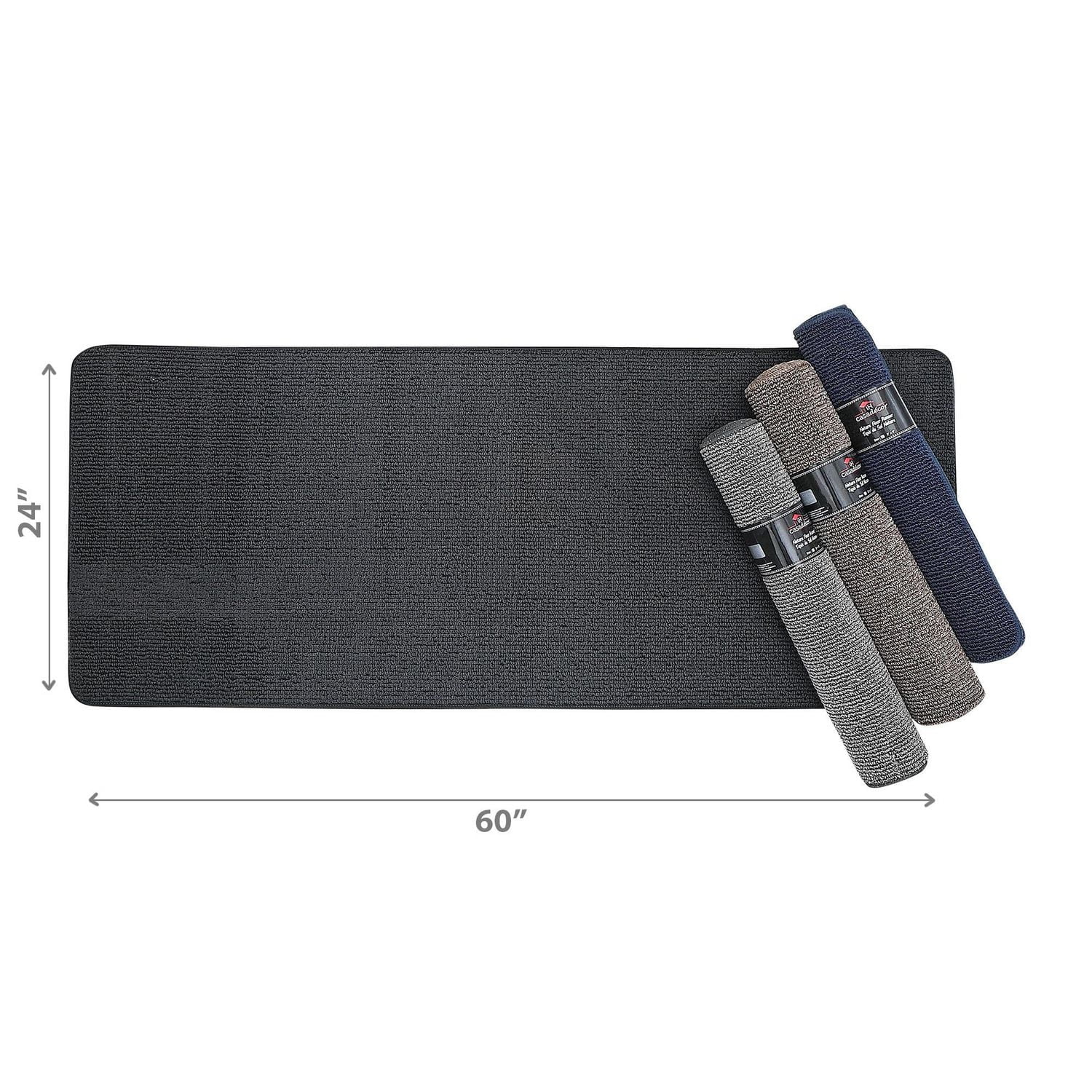 IH Casa Decor Nature Solide Mat De Sol Tufted Asstd 2 'X 5' - Ensemble De 4