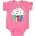 thumbnail image 3 of Inktastic 1st Birthday Cupcake Boys or Girls Baby Bodysuit, 3 of 5