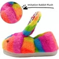 thumbnail image 3 of Zapatos Peludos para Pantuflas Mullidas Parejas Conejo Felpa Lindas Mujeres, 3 of 9