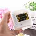 thumbnail image 3 of Portable Lovely Fashion 7 Colors Change Square Digital Alarm Clock with LCD Screen Display Luminous Mode Home Office Use, 3 of 8